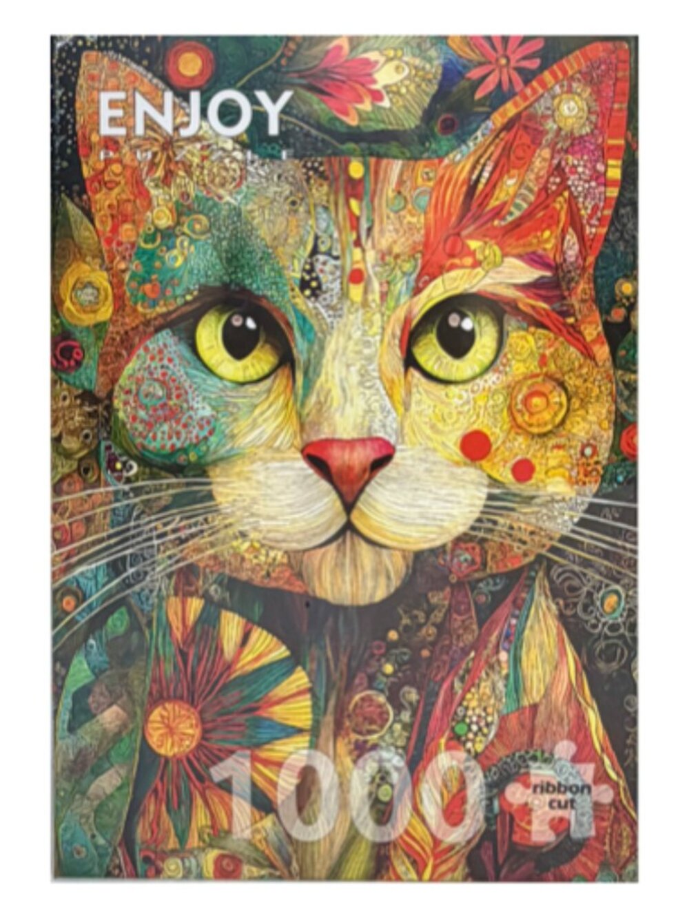 NEW Enjoy Artie the Cat 1000pc PERFECTLY IMPERFECT